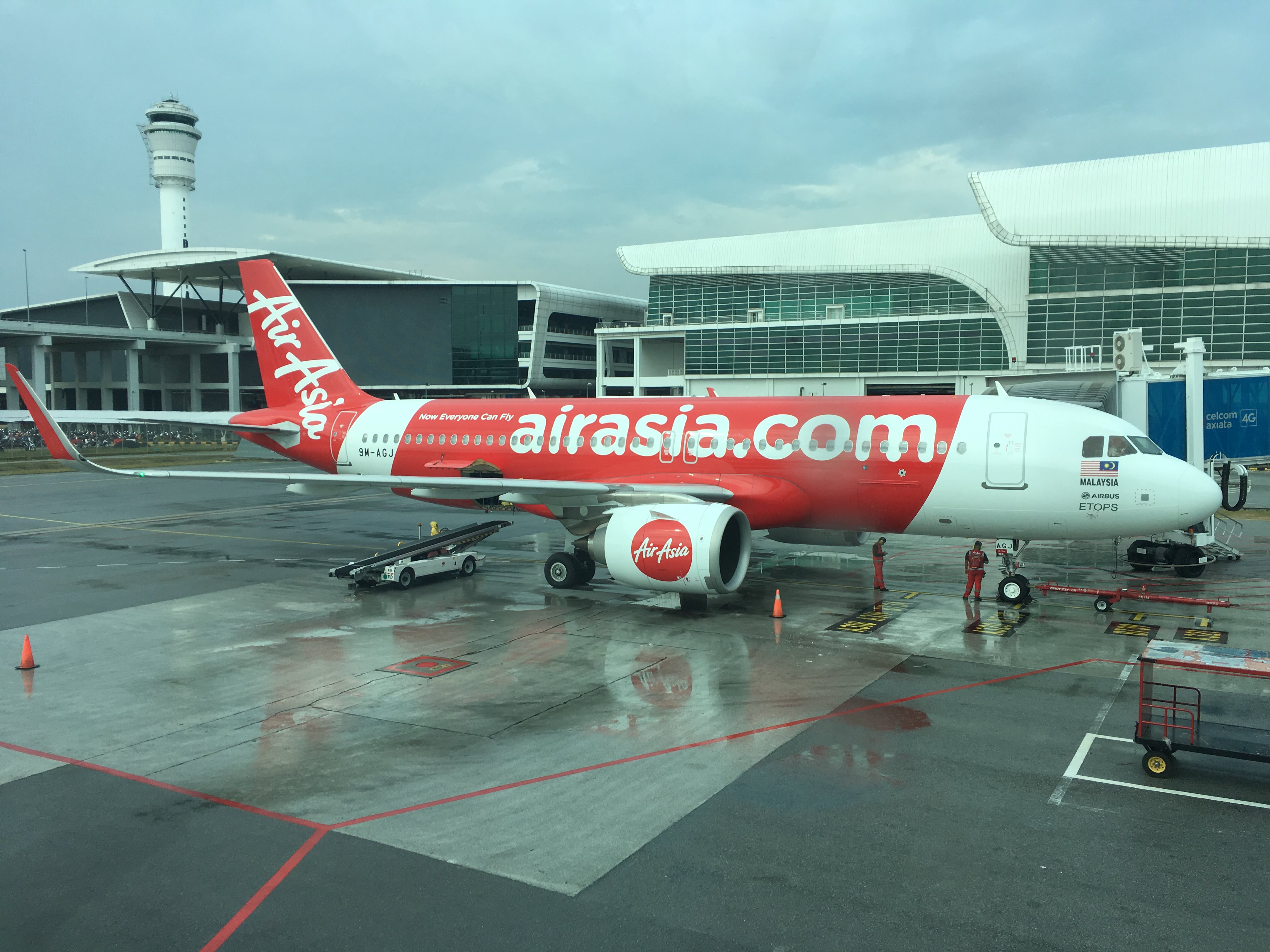 【搭乗レポート】ベトナム・ダナン国際空港からクアラルンプール国際空港までエアアジアに搭乗して来ました！